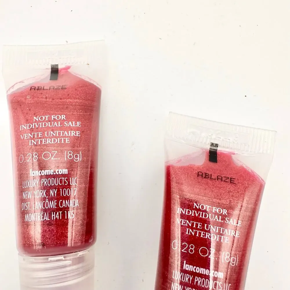 Lancome Juicy Tubes Smoothie Discontinued ABLAZE .28 oz Ultra Shiny Lip Gloss